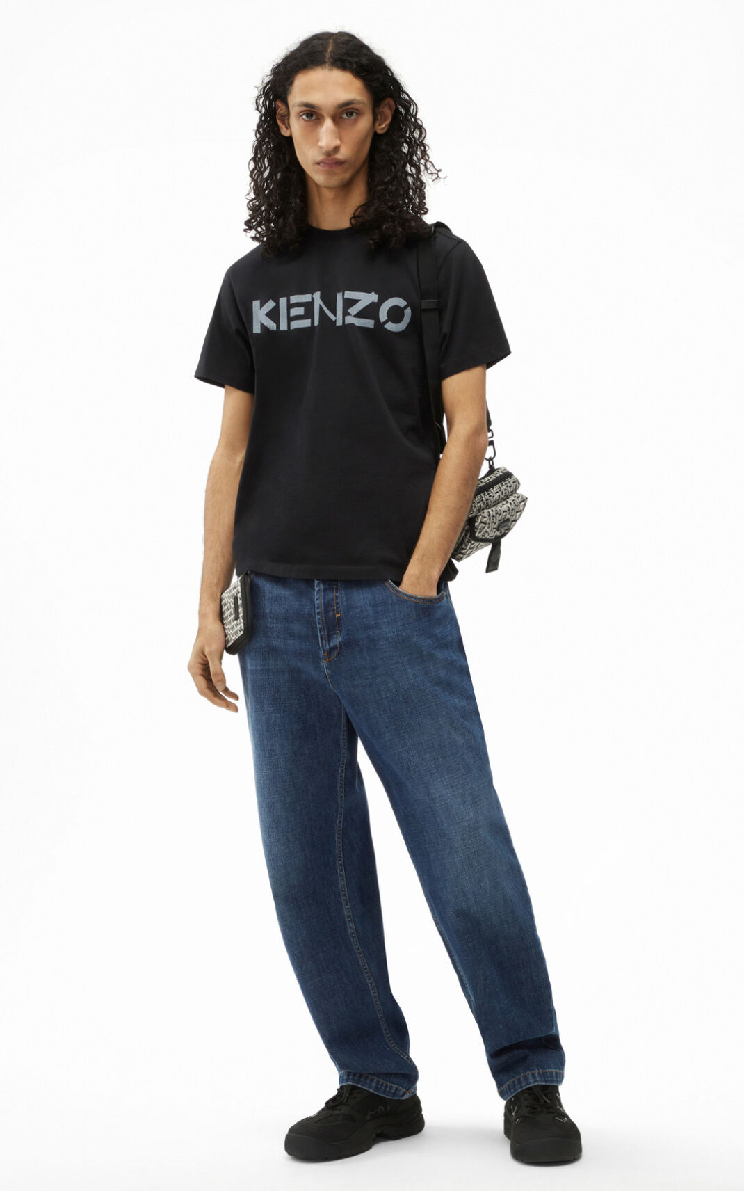 Kenzo Logo T Shirt Herr | 75481-UXHP